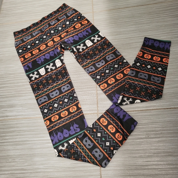 NEW Halloween leggings - Junior size (S) 3-5 - Picture 2 of 3